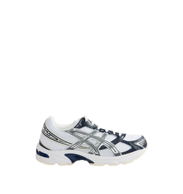 Image 1 of 5 - WHITE - Asics GEL-1130 Sportstyle Retro Sneaker featuring late 2000s runner aesthetic reimagined with overlays and breathable mesh underlays, GEL technology cushioning for excellent shock absorption. Imported from Cambodia. 