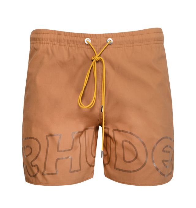 brown louis vuitton swim shorts