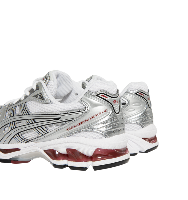 Image 3 of 5 - MULTI - Asics Men's GEL-Kayano 14 Sportstyle Sneakers are lace-up style with rip-stop underlays, GEL cushioning, and TRUSSTIC support system. Unisex style in men's sizes. 