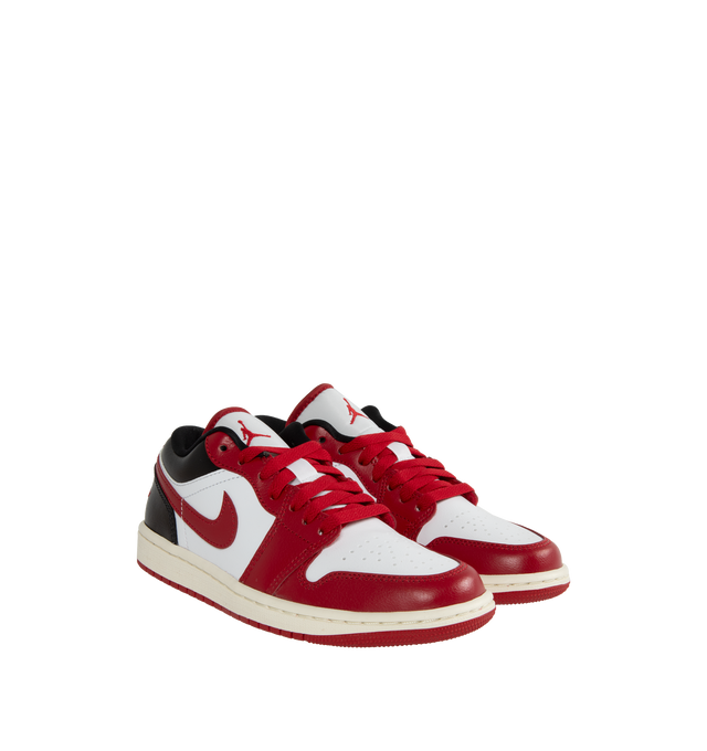 Image 2 of 5 - MULTI - JORDAN Air Jordan 1 Low featues encapsulated Air-Sole unit, genuine leather in the upper and solid rubber outsole. 