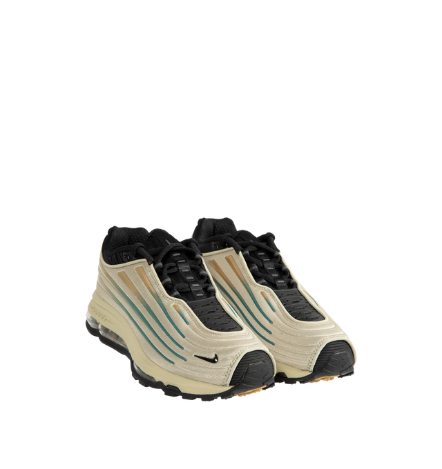 Image 2 of 5 - MULTI - Nike Air Max Ecstasy Plus Sneakers draw inspiration from Nike's experimental running era and feature a low-profile silhouette with sleek lines, minimal branding, and visible Air cushioning. Originally rooted in performance running, this modern revival combines dual Air units with a sculpted midsole for enhanced comfort and a streamlined look. As part of the iconic Air Max lineage, the design celebrates the legacy of visible Air technology while delivering a fresh, contemporary aesthet 