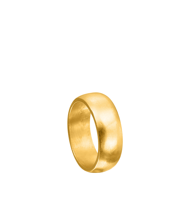 Image 2 of 2 - GOLD - Eli Halili Classic Wide Band Textured Ring is handcrafted in 22K gold and features a slender 2mm silhouette with a subtly hammered texture that highlights the organic character of high-karat gold. Main Material: 22K Gold. Band Width: 2 mm. Finish: Slightly Hammered Texture. Ring Size: 7. Hirshleifers offers a range of pieces from this collection in-store. For personal consultation and detailed information about jewelry, please contact our dedicated stylist team at personalshopping@hirs 