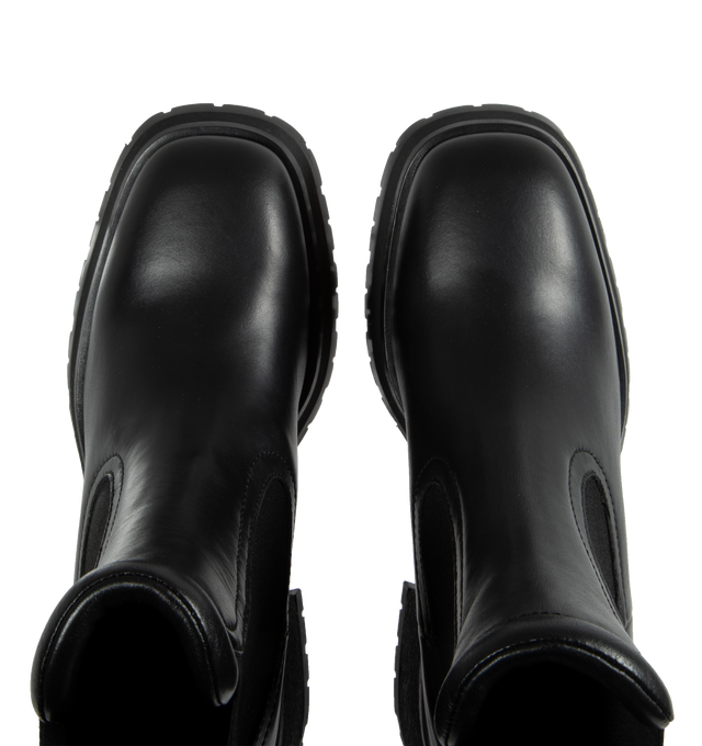 Gigi black sales studded chelsea boots