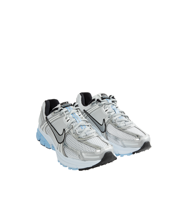 Image 2 of 5 - WHITE - Nike Zoom Vomero 5 feaTures Mesh with TecTuff and utilitarian overlays that are breathable and durable, cushlon foam with Zoom Air cushioning and rubber tread. 