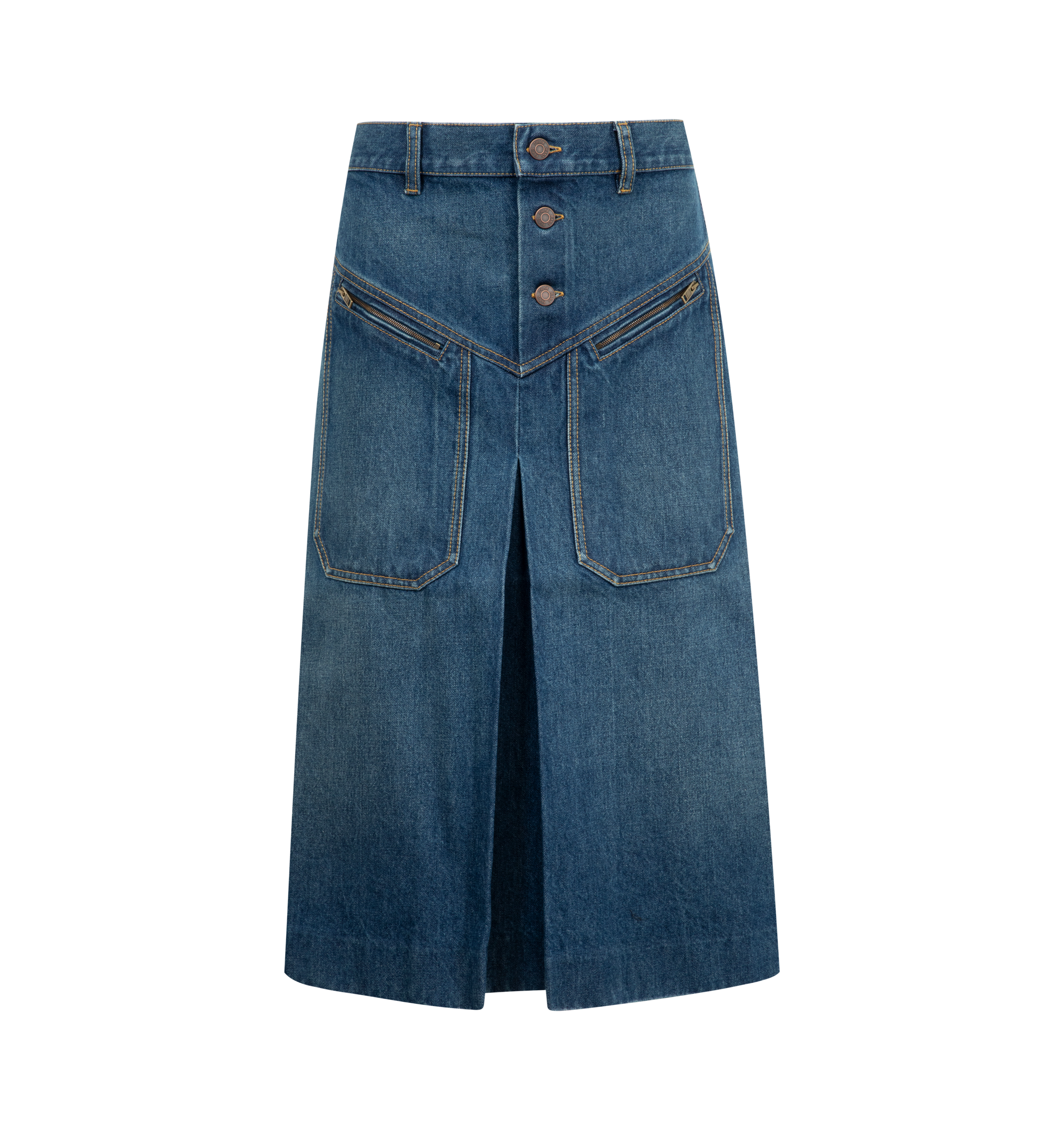 直営店‐Chloe‐ SALE! DENIM ミュール Chloé Woody Flat Mules CHC23U188EF-4E2 WASHED BLUE | IlDuomo