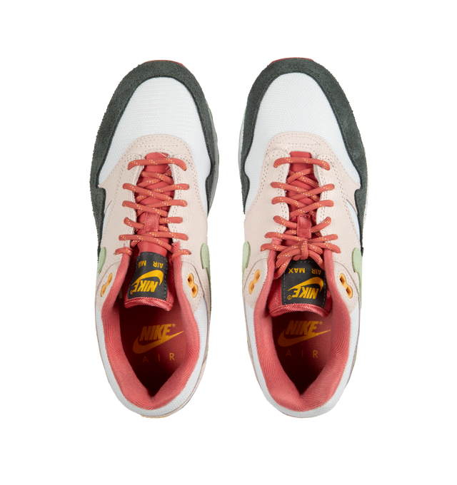 Image 5 of 5 - MULTI - NIKE Air Max 1 featured traditional lacing, padded collar, suede on the upper and foam midsole. 