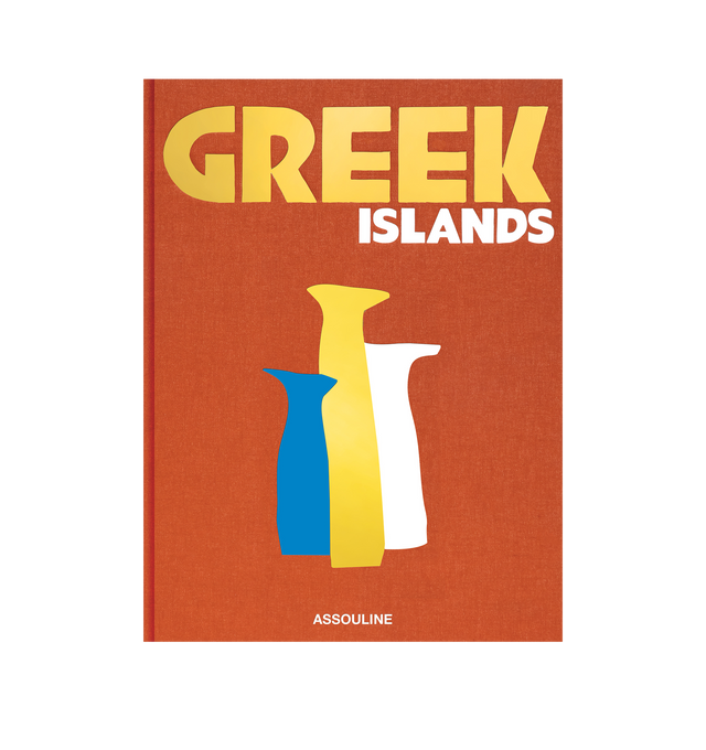 Image 2 of 4 - MULTI - Assouline Books Greek Islands by Author Chrysanthos Panas, photography by Katerina Katopis Lykiardopulo, foreword by Eugenia Chandris. Linen hardcover book with 312 pages featuring over 200 illustrations. Language: English. Dimensions: W 10 x L 13 x D 1.5.  Venturing on an Odyssey of their own, the author and the photographer boarded a traditional Greek sailboat and set out to capture the calming atmosphere, quintessential characters and breathtaking architecture of these gems of the  