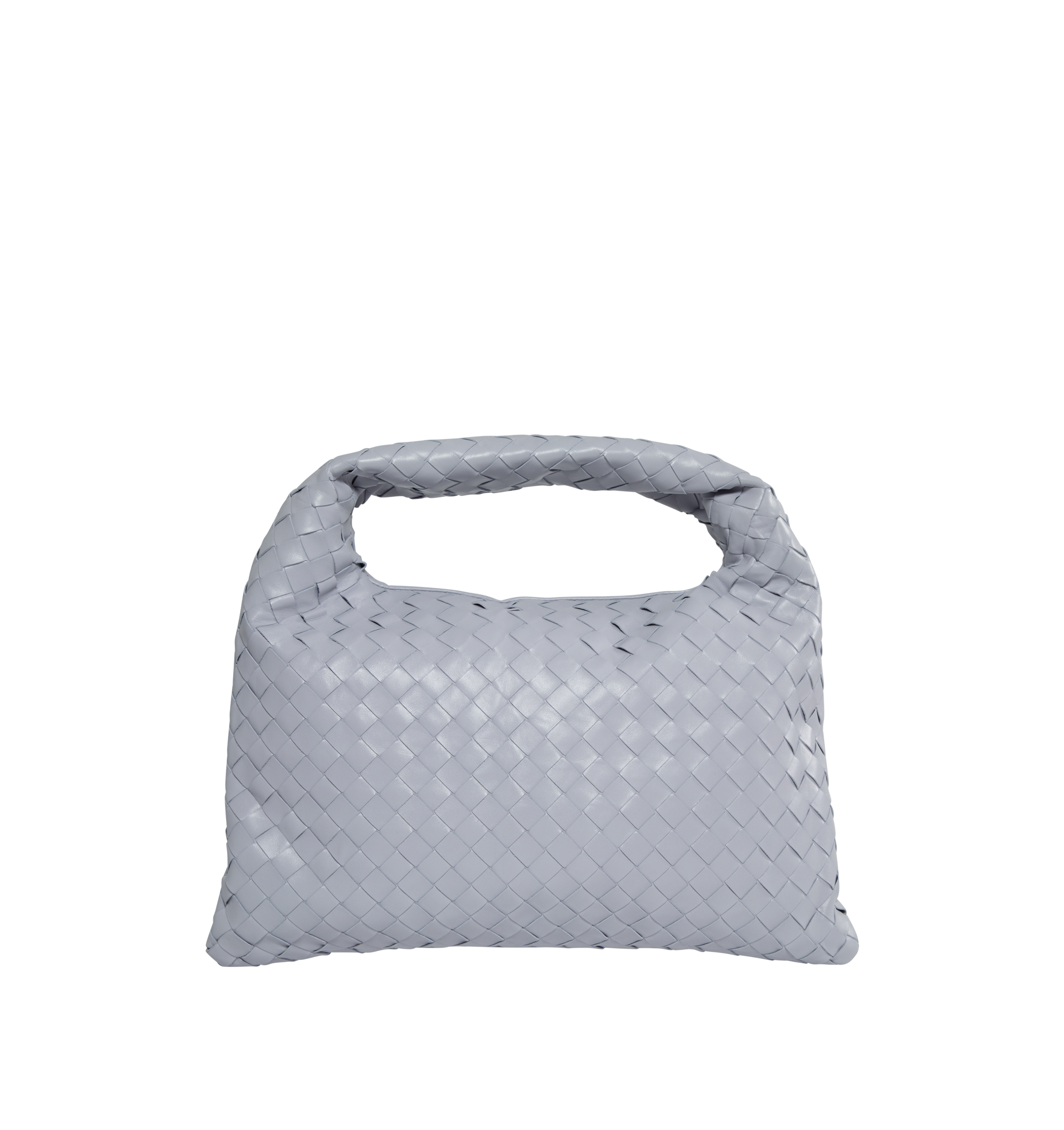 Bottega Veneta White Mini Hop Bag