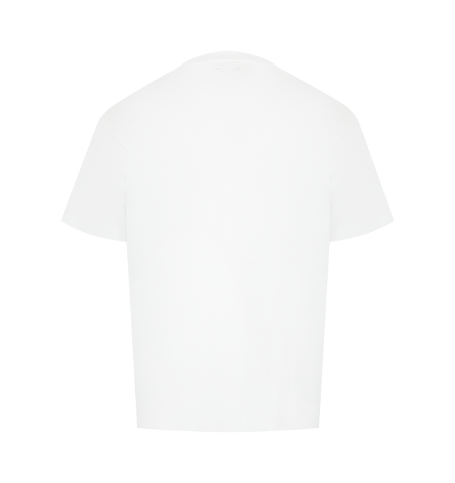 Image 2 of 2 - WHITE - CARHARTT WIP Pocket Heart T-Shirt featuring ribbed crewneck, front pocket and short sleeves. 100% cotton. 