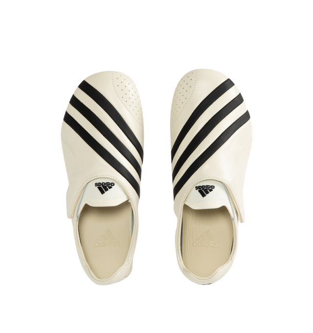Image 5 of 5 - WHITE - ADIDAS x Pharrell Williams Vario Flat Earther Sneaker featuring regular fit, leather upper, leather sockliner and rubber outsole.  