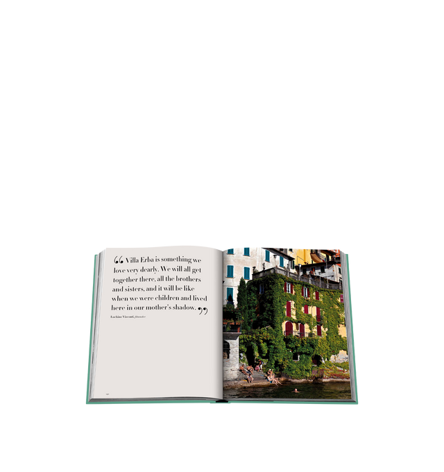 Image 4 of 4 - GREEN - Assouline Books Lake Como Idyll by Massimo Nava, Linen hardcover book with 296 pages featuring over 200 illustrations. Language: English. Dimensions: W 10 x L 13 x D 1.5. Lake Como, nestled in the Alps of Italy, is a breathtaking destination known for its charming lakeside towns, including Bellagio, where the lakes two arms meet. With picturesque villas like Villa d'Este and Villa del Balbianello, lush gardens, and peaceful waters, it offers a blend of romance, luxury, and natural bea 