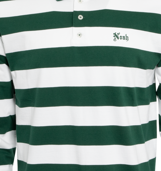 Noah Jersey Long Sleeve Polo