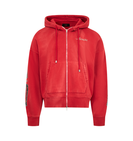 BONES STUDDED ZIP HOODIE (MENS) – HIRSHLEIFERS