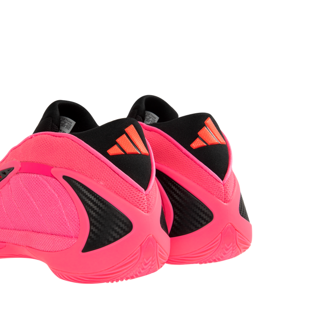 Image 3 of 5 - PINK - ADIDAS Anthony Edwards 2 Sneaker featuring regular fit, laces, textile upper, textile sockliner, BOOST midsole, LIGHTSTRIKE technology and rubber outsole. 