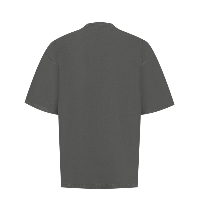Image 2 of 2 - GREY - Carhartt WIP Mens Loose Pocket T-Shirt is crafted from midweight garment-dyed organic cotton jersey. Features an oversized fit, crew neckline, short sleeves, chest pocket with woven Square Label, and garment-dyed finish for a soft feel. Main Material: 100% Organic Cotton. Made in Tunisia. 