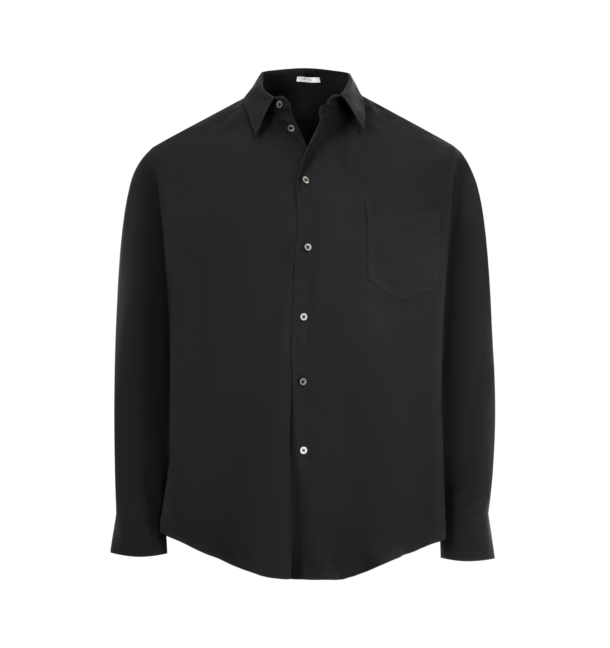THE ROW Men's Briar Silk Shirt