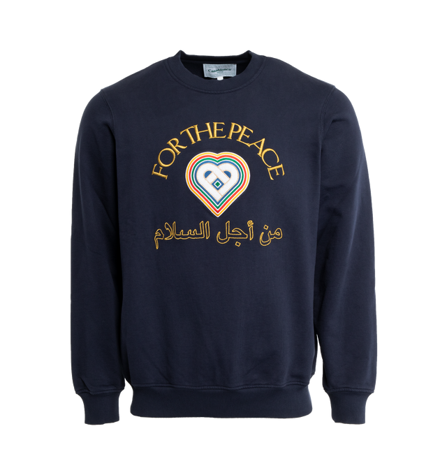 FOR THE PEACE GOLD SWEATSHIRT (MENS)