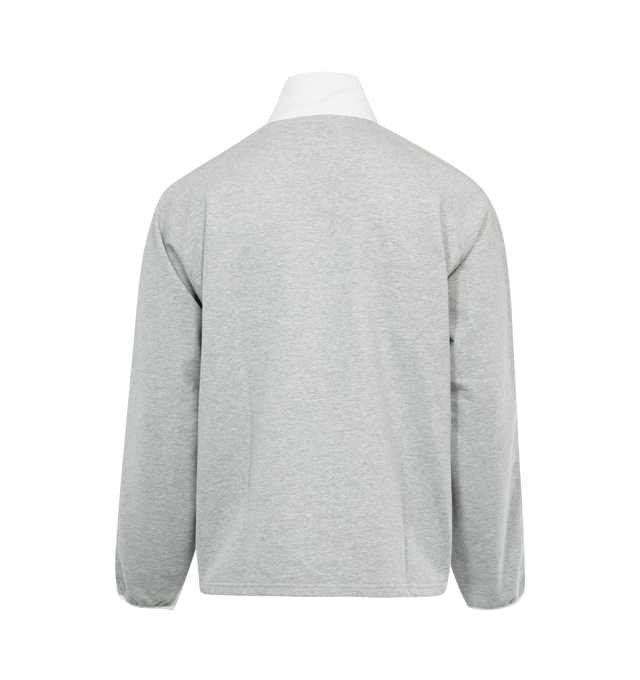 WHITE - DIESEL S-Berto-Zip Sweatshirt featuring a zip fastening, drawstrings at the sides of the hem, rubber logo patch, two zipped front pockets, stand collar and long sleeves. 82% cotton, 18% polyester.