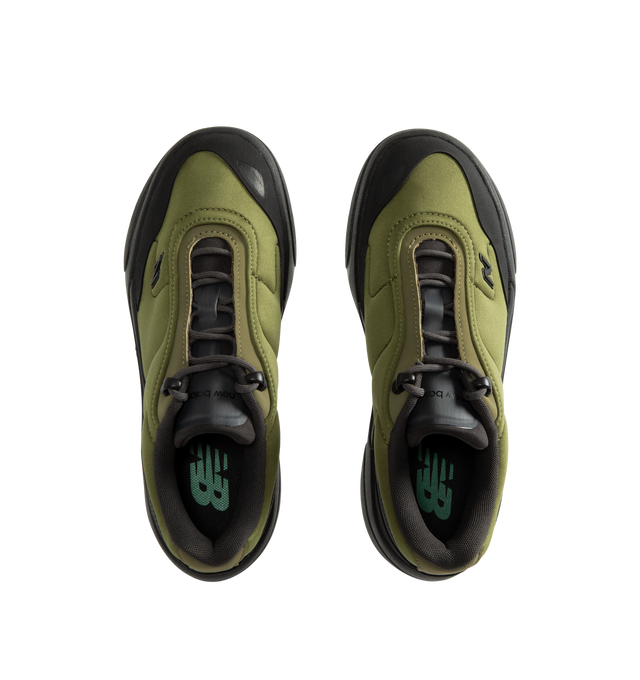 Image 5 of 5 - GREEN - New Balance Unisex TL900 is crafted with a suede and mesh upper and features a trail walking-inspired design that draws from New Balance's outdoor heritage. This modern update to a classic trail walking boot balances everyday comfort with rugged versatility, while a contemporary hardware N logo adds a distinctive finishing touch. Designed for daily wear and outdoor exploration alike, the silhouette delivers a supportive and comfortable feel throughout the day. Upper: Suede and Mesh. W 