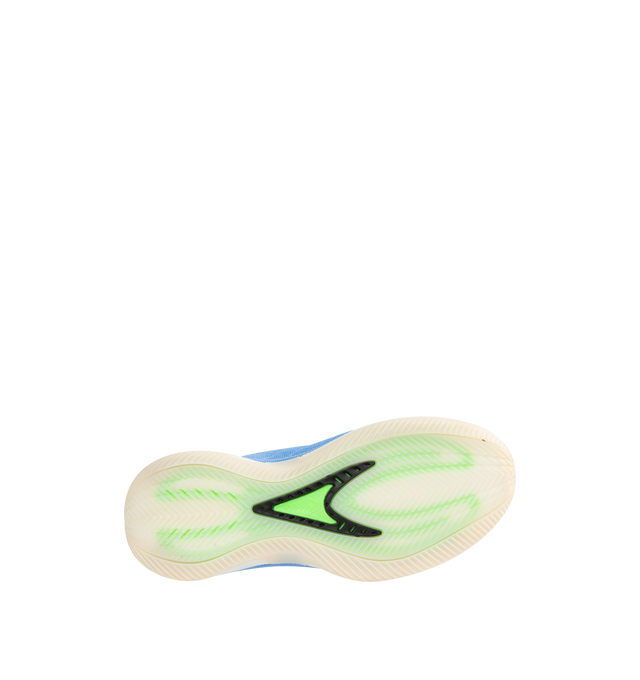 Image 4 of 5 - BLUE - ADIDAS Anthony Edwards 2 Sneaker featuring regular fit, lace closure, synthetic and textile upper, BOOST and Lightstrike, rubber outsole and textile lining. 