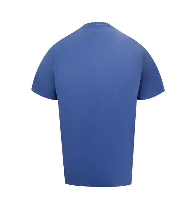 Image 2 of 2 - BLUE - MARKET Old West Studios Graphic T-Shirt featuring a relaxed fit, crewneck, short sleeves and graphic on front. 100% cotton. 