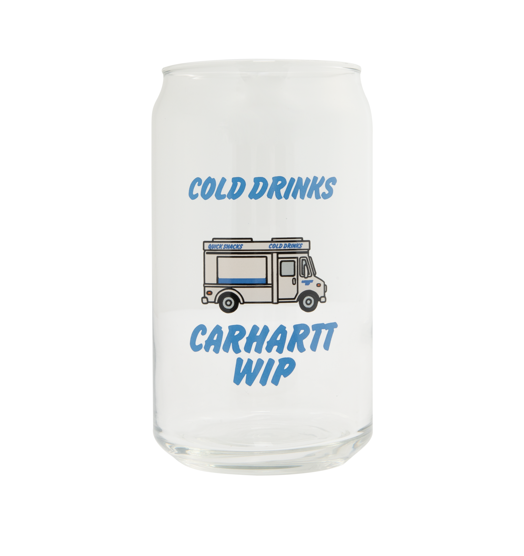 COLD DRINKS CAN GLASS