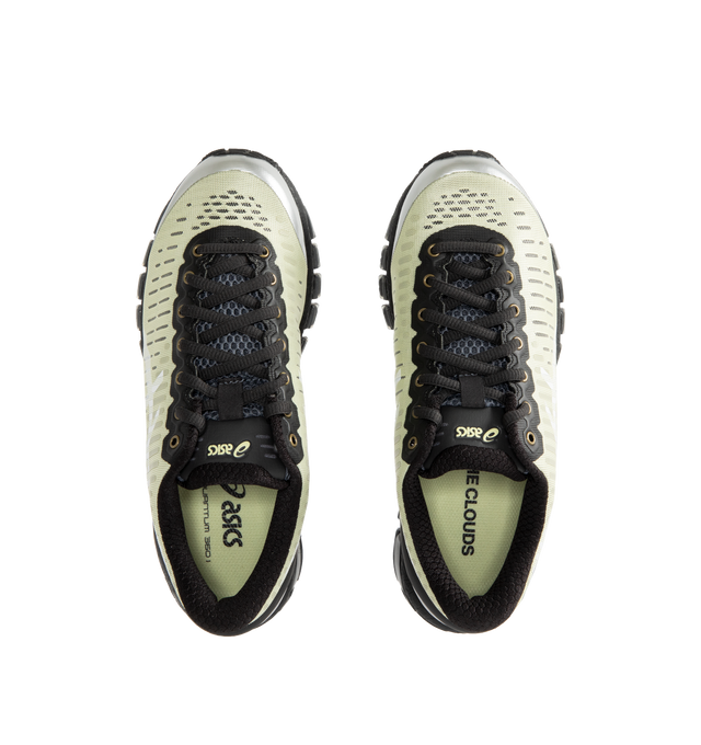Image 5 of 5 - BLACK - ASICS Above the Clouds Gel-Quantum 360 Sneaker featuring TRUSSTIC support, rubber outsole grip, logo on the side, FF BLAST PLUS Foam, lace-up closure, MOIS TECT mesh upper, 360 GEL Midsole and rubber outsole. 