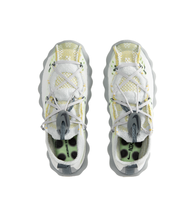 Image 5 of 5 - WHITE - NIKE Mind 002 Fly Knit Sneaker featuring plush and responsive foam cushions, large outsole nodes, soft foam in the midsole, knit upper with engineered perforations for breathability and stretchy fabric on the footbed. 