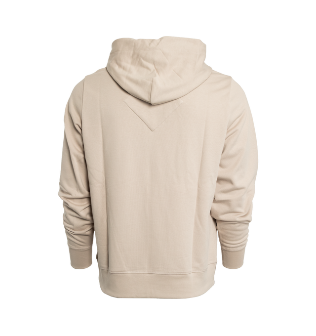 Image 2 of 2 - NEUTRAL - CANADA GOOSE Huron Hoody featuring medium weight, adjustable hood with exterior drawcords, rib-knit hem and cuffs provide tailored fit, 1 exterior pocket and kangaroo pocket. 100% cotton. 