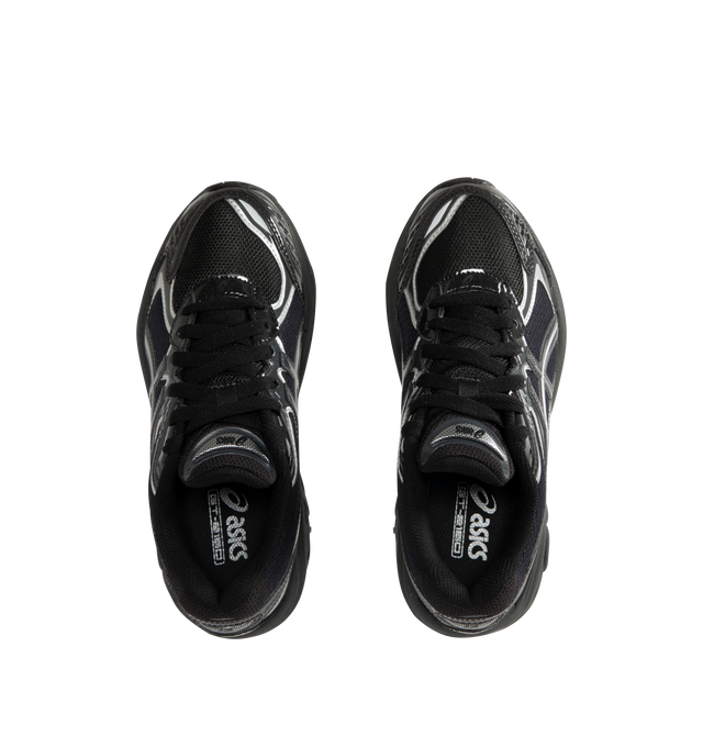 Image 5 of 5 - BLACK - ASICS GT-2160 Sneakers featuring mesh and faux leather upper with rubber sole, lace-up front, segmented midsole structure and GEL  technology inserts and padded low-cut collar. 