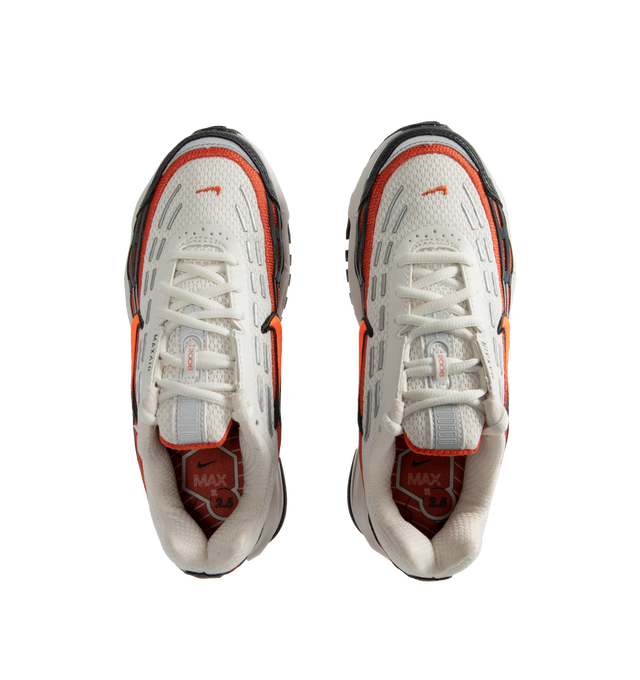 Image 5 of 5 - MULTI - Nike Air Max TL 2.5 with iconic wavy Max Air aesthetic combining Total Orange, Dark Smoke Grey and Metallic Silver, while airy textiles fuse with smooth synthetic leather. Full-length Max Air cushioning provides a bouncy feel. 