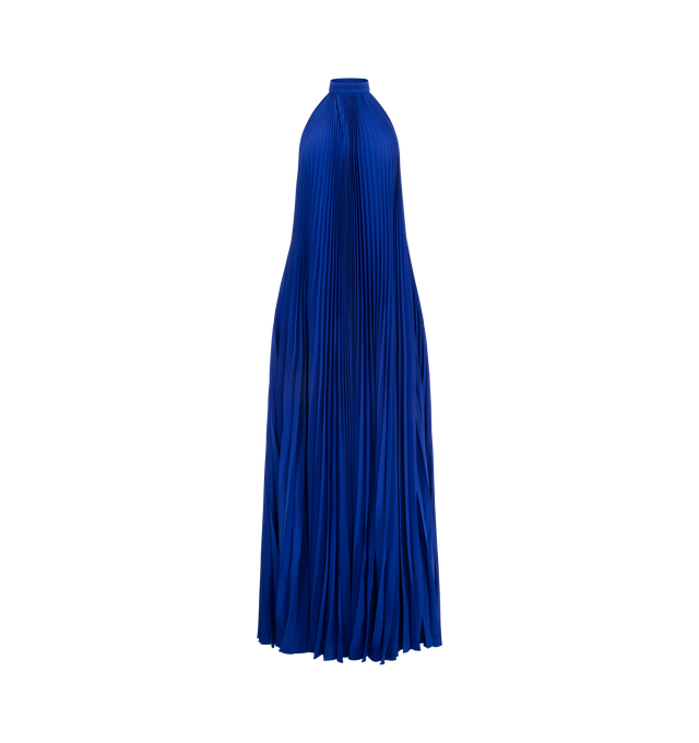 HALTERNECK SUNRAY PLISSE EVENING DRESS (WOMENS) HIRSHLEIFERS HALTERNECK SUNRAY PLISSE EVENING DRESS (WOMENS) HIRSHLEIFERS