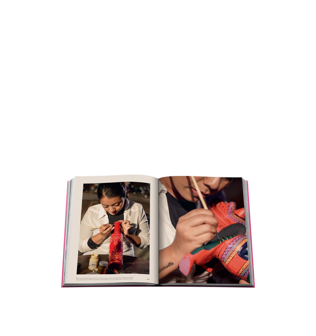 Image 5 of 5 - PINK - Assouline The Art of Tequila: Spirit of Mexico is a luxury coffee table book that explores the rich heritage, craftsmanship, and cultural significance of tequila through captivating photography and engaging storytelling. This designer hardcover book celebrates Mexico's iconic spirit, highlighting its history, artisanal production, and enduring influence on gastronomy, travel, and contemporary culture. Hardcover. Publisher: Assouline. W 12.6 x L 9.8 x D 1.5 in 