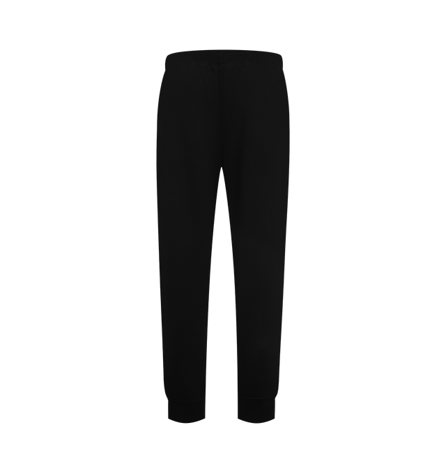 Image 2 of 3 - BLACK - Canada Goose Men's Loon Joggers are crafted from lightweight organic cotton terry with a tight-knit construction, breathable feel, and streamlined finish. Designed for elevated everyday comfort, these designer sweatpants feature an adjustable drawcord waist, two jersey-lined welt pockets, and rib-knit cuffs for a secure fit. Main Material: 100% Organic Cotton. Fabric: Lightweight Cotton Terry. Waist: Drawcord. Pockets: Two Jersey-Lined Welt Pockets. Details: Rib-Knit Cuffs, Classic Ca 