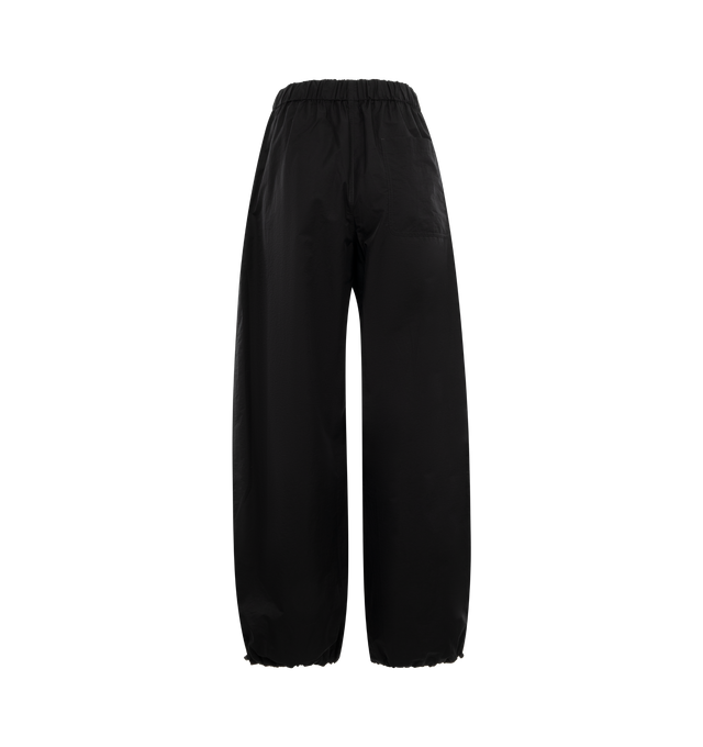 Image 2 of 3 - BLACK - WARDROBE.NYC Beach Pant featuring elastic waist, wide leg, side slit pocket and back patch pocket. 