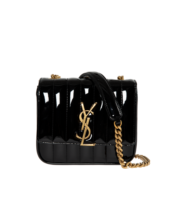 Vicky quilted top leather shoulder bag