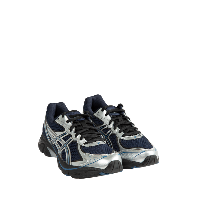 Image 2 of 5 - BLACK - ASICS GT-2160 Sneaker pays homage to the technical design language from the GT-2000 series in the early 2010s, segmented midsole structure and GEL technology inserts for advanced cushioning underfoot. This combination creates an industrial aesthetic that's met with advanced cushioning properties. Imported from Cambodia. 