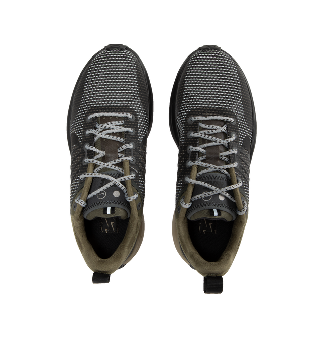 Image 5 of 5 - BROWN - Nike Lunar Roam Sneaker featuring breathable mesh upper in desert bronze and metallic pewter colors, lace up style, TPU panels, foam midsole and rubber outsole. 