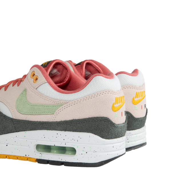 Image 3 of 5 - MULTI - NIKE Air Max 1 featured traditional lacing, padded collar, suede on the upper and foam midsole. 