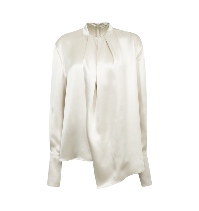 Magda Butrym Flowy Silk Blouse Womens FR 38 US 6