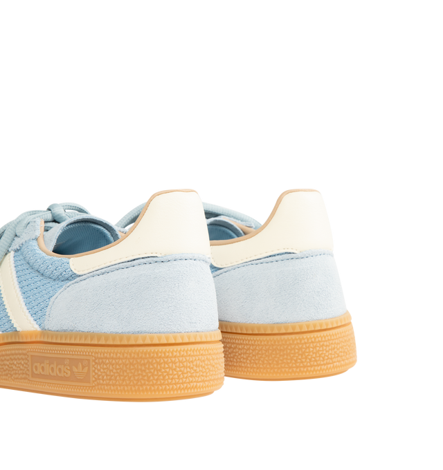 Image 3 of 5 - BLUE - ADIDAS Handball Spezial Sneaker featuring regular fit, lace closure, leather and synthetic upper, textile lining and rubber outsole. 