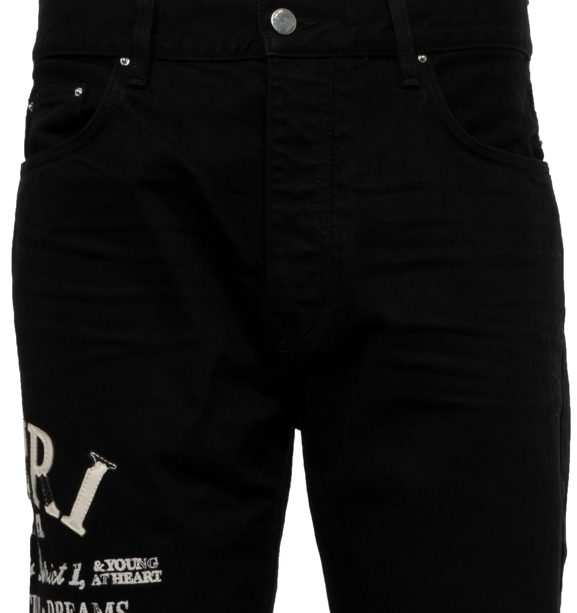 AMIRI Black District Jeans