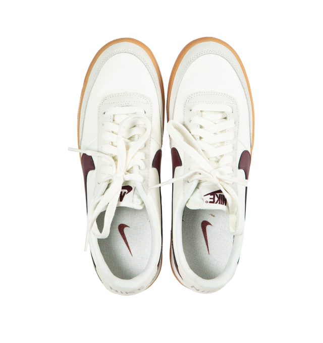 MULTI - NIKE NIKE KILLSHOT 2 LEATHER has a variety of leathers that add depth and durability. The rubber gum sole adds a retro look and durable traction and there is a "NIKE" on the heel and bold Swoosh.