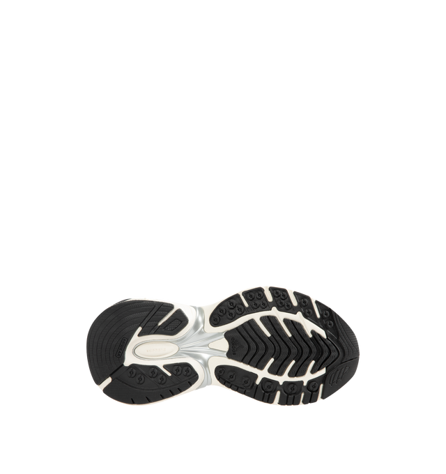 Image 4 of 5 - GREY - Adidas Mens Adistar XLG 2.0 Shoes are crafted from textile. Features a regular fit, lace-up closure, textile sockliner, ADIPRENE cushioning, RPU molded cage, rubber outsole, and reflective details. Upper: Textile; Sockliner: Textile; Outsole: Rubber. Made in Vietnam. 