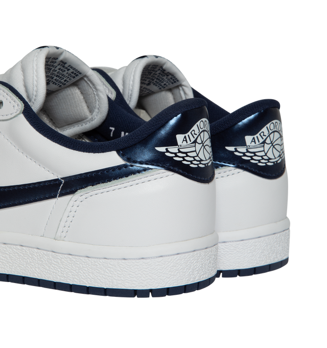 Image 3 of 5 - MULTI - JORDAN Air Jordan 1 Low 85 featuring encapsulated Air-Sole unit, genuine leather in the upper and solid rubber outsole. 