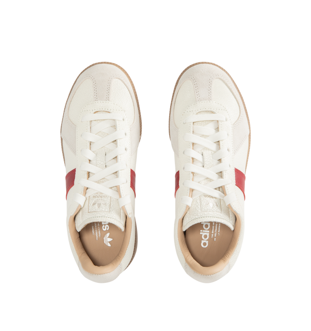 Image 5 of 5 - WHITE - ADIDAS BW Army Sneaker featuring regular fit, lace closure, leather upper, leather lining and rubber outsole. 