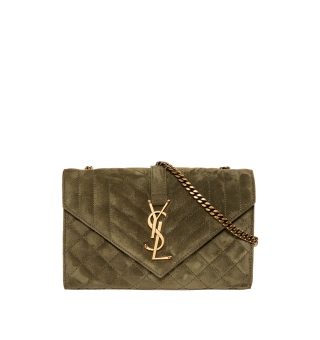 Saint Laurent Small Envelope Leather Shoulder Bag