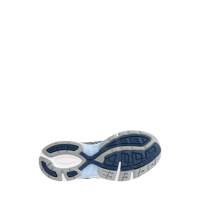 Image 4 of 5 - BLUE - Asics GEL-1130 Sportstyle Retro Sneaker featuring late 2000s runner aesthetic reimagined with overlays and breathable mesh underlays, GEL technology cushioning for excellent shock absorption. 
