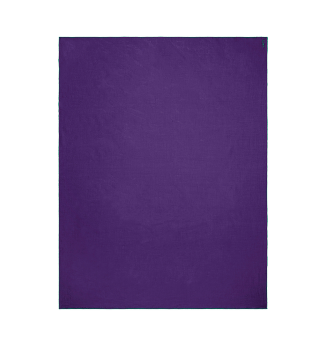 Image 1 of 4 - PURPLE - ERES Cabine Sarong featuring contrasting trims and ERES logo in the lower right corner. Dimensions: 100x150cm. 100% Cotton. Made in Bulgaria. 