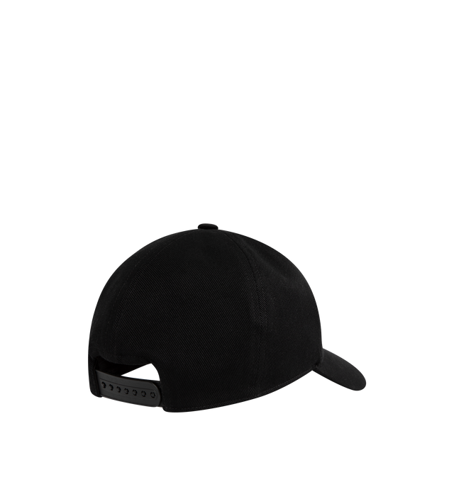 Image 2 of 2 - BLACK - DARK SHADOW Baseball Cap featuring embroidered at the front and adjustable back closure. Cotton. 